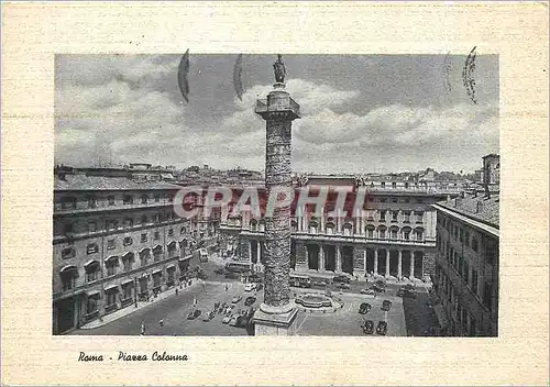 Moderne Karte Roma la Place Colonna