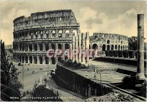 Moderne Karte Roma Flavios Amphiteatre ou Colosseum