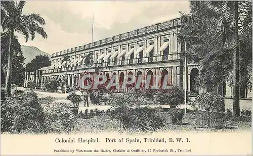 Cartes postales Colonial Hospital Port of Spain Trinidad