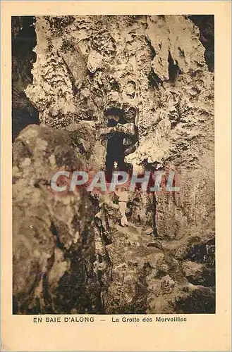 Ansichtskarte AK En Baie d'Along la Grotte des Merveilles