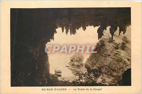 Cartes postales En Baie d'Along la Grotte de la Congai