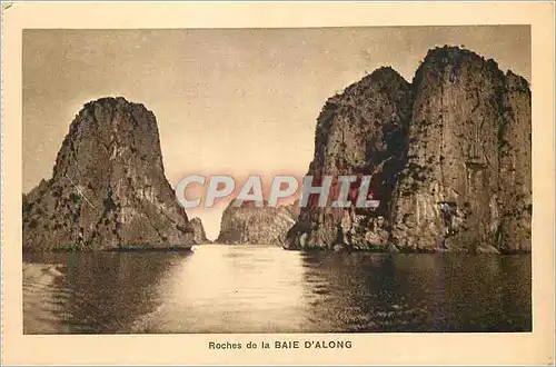 Cartes postales Roches de la Baie d'Along