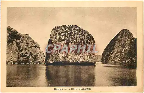 Cartes postales Roches de la Baie d'Along