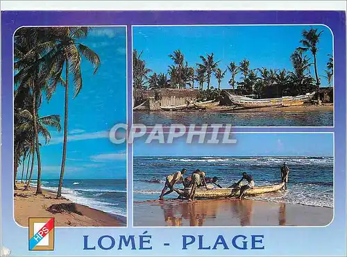 Moderne Karte Lome Plage Lumiere et Couleurs du Togo