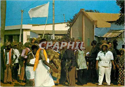 Moderne Karte Republique du Togo Coutume et Folklore Kpa Tsotso