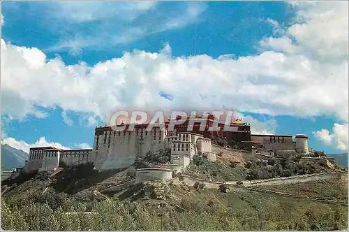 Moderne Karte The Potala Palace Tibet