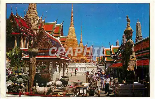 Cartes postales moderne Bangkok Inside of the Emerald Buddha Temple