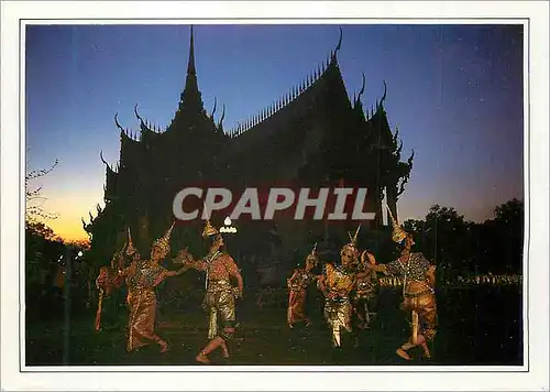 Cartes postales moderne Thailand Danseuses Folklore