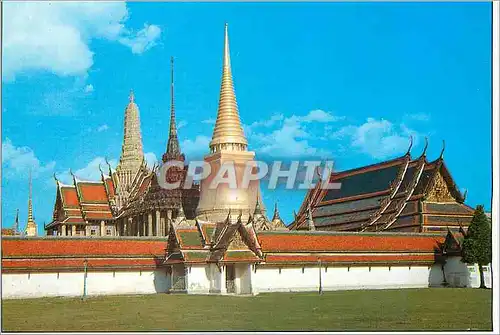Cartes postales moderne Inside of the Emerald Buddha Temple Bangkok