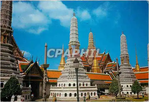 Cartes postales moderne Bangkok Thailand One of the Interesting Part Inside the Famous Wat (Temple) Phra Keo