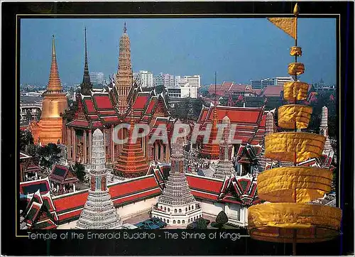 Moderne Karte Temple of the Emerald Buddha the Shrine of Kings