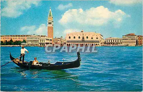 Cartes postales moderne Venise Panorama Bateau