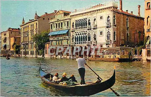 Cartes postales moderne Venise Ca D'Oro Bateau