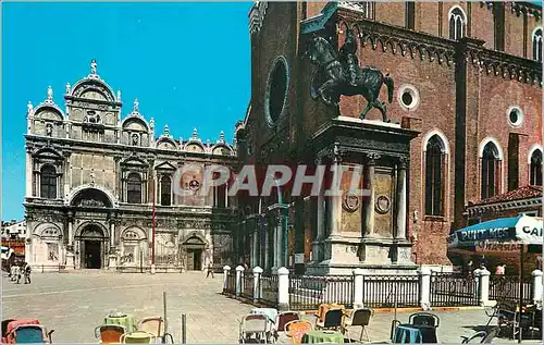 Cartes postales moderne Venezia Place S Jean et Paul Monument a Colleoni