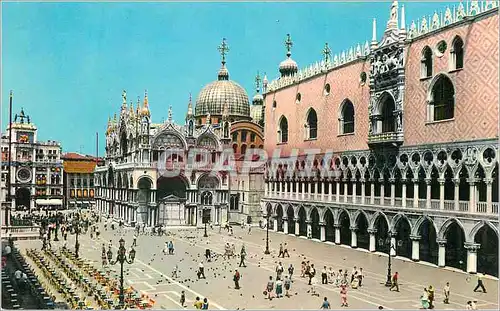 Moderne Karte Venezia Piazzetta S Marco