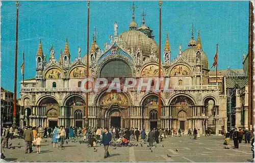 Cartes postales moderne Venezia Eglise de St Marc