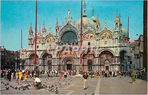 Cartes postales moderne Venezia Eglise de St Marc