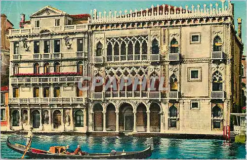 Cartes postales moderne Venezia Ca d'Oro (Maison d'Or) Bateau