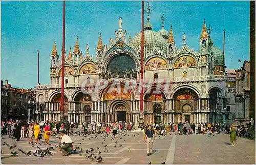 Cartes postales moderne Venezia Eglise St Marc