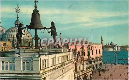 Moderne Karte Venezia Eglise et Piazzetta St Marc