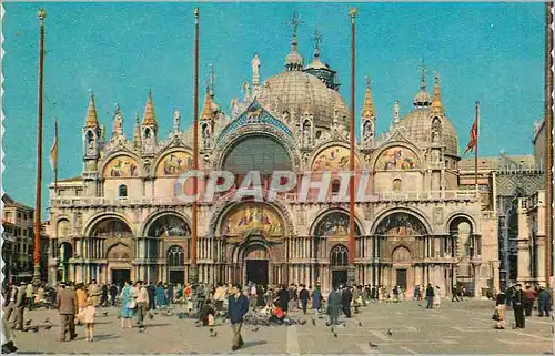 Cartes postales moderne Venezia Eglise de St Marc