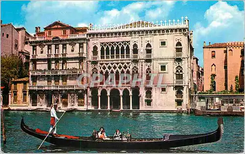 Moderne Karte Venezia La Maison d'Or Bateau