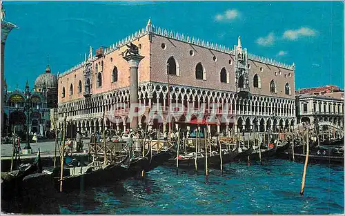 Cartes postales moderne Venezia Palais Ducal Bateaux