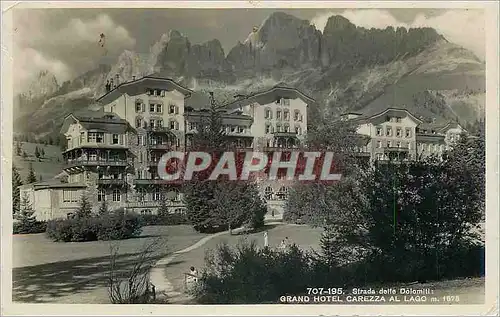 Cartes postales moderne Strada delle Dolomiti Grand Hotel Carezza al Lago m 1575
