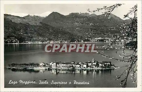 Cartes postales moderne Isola Superiore o Pescatori Lago Maggiore