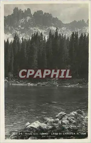 Cartes postales moderne Strada delle Dolomiti Grand Hotel Carezza m 1534 Col Latomar