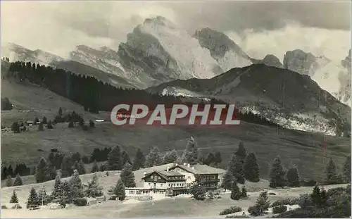 Moderne Karte Albergo Rifugio Steger Dellai Alpe di Slusi Gruppo di Odle m 3025