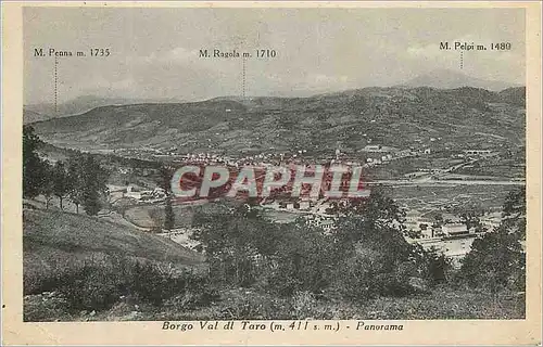 Cartes postales moderne Borgo Val di Taro (m 411 s m) Panorama