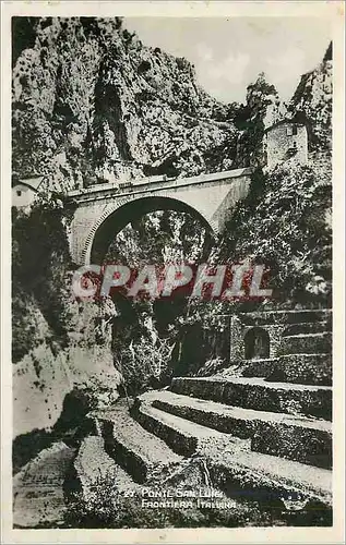 Cartes postales moderne Ponte San Luigi Frontiera Italiana