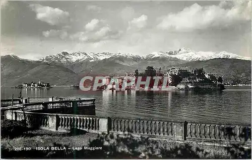 Cartes postales moderne Isola Bella Lago Maggiore
