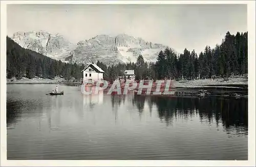 Moderne Karte Madonna di Campiglio m 1553 (Trentino) Lago di Nambino m 1771 col Gruppo di Brenta