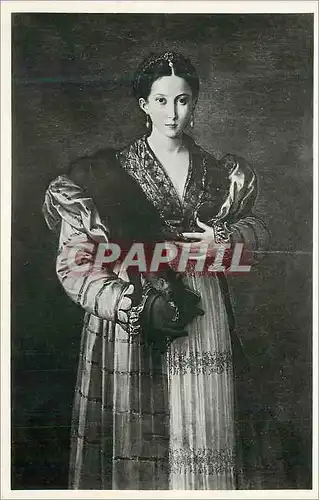 Cartes postales moderne Napoli Museo Nazionale Ritratto di Antea Cortigiana della la Bella