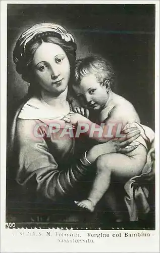 Cartes postales moderne Venezia Formosa Vergine col Bambino Sassoferrato