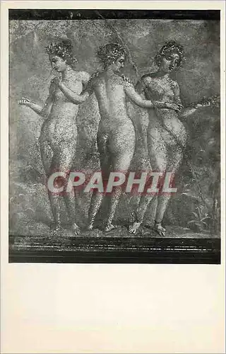 Cartes postales moderne Napoli Museo Nazionale le Tre Grazie (Affresco prov da Pompei)