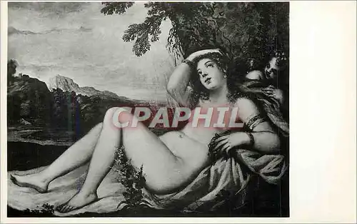 Moderne Karte Napoli Museo Nazionale Danae (Scuola del Tintoretto)