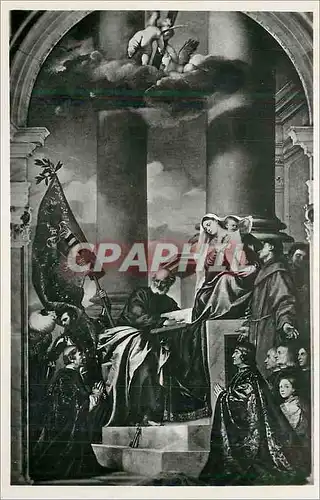 Moderne Karte Venezia Basilica di S Maria Gioriosa del Frari Tiziano Vecellio