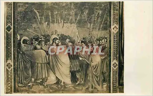 Cartes postales moderne Padova Cappella Degli Scrovegni all'Arena l'Arresto di Gesu (Giotto)
