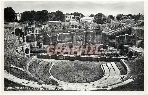 Moderne Karte Pompei Theatre Tragique