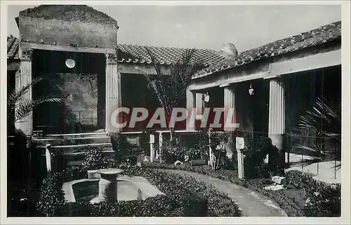 Moderne Karte Pompei Maison des Amours Dores