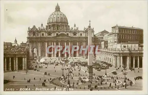 Cartes postales moderne Roma Basilica di San Pietro