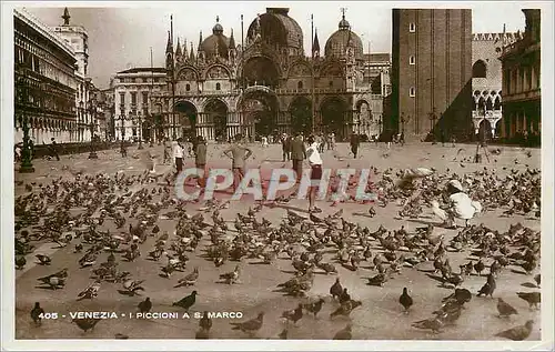 Moderne Karte Venezia Piccioni a S Marco