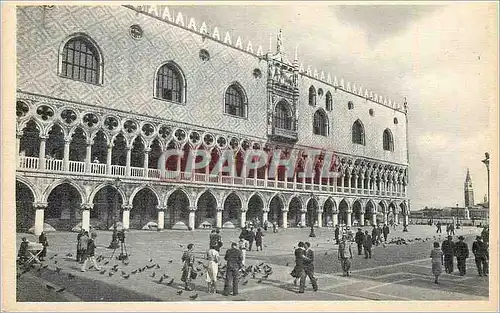 Moderne Karte Venezia le Palais Duval et l'Ile de St George