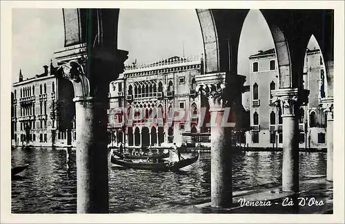 Cartes postales moderne Venezia la Maison d'Or Bateau