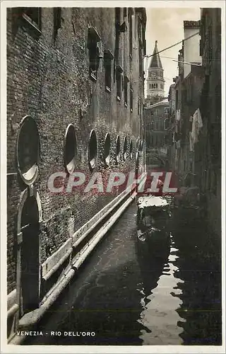 Cartes postales moderne Venezia Rio dell'Oro Bateau