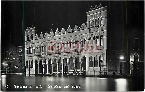 Cartes postales moderne Venezia di Notte Fondaco dei Turchi