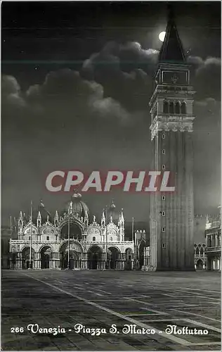 Cartes postales moderne Venezia Piazza S Marco Notturno